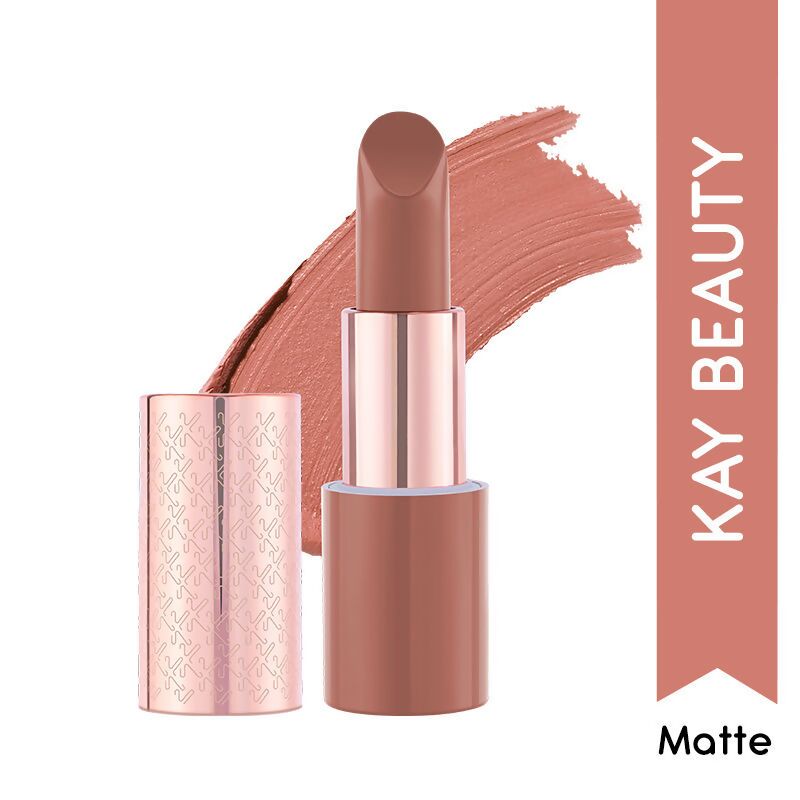 Kay Beauty By Katrina Kaif Matte Drama Long Stay Lipstick - Muse