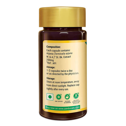 Zandu Arjuna Healthy Heart Capsules - Drmedicart