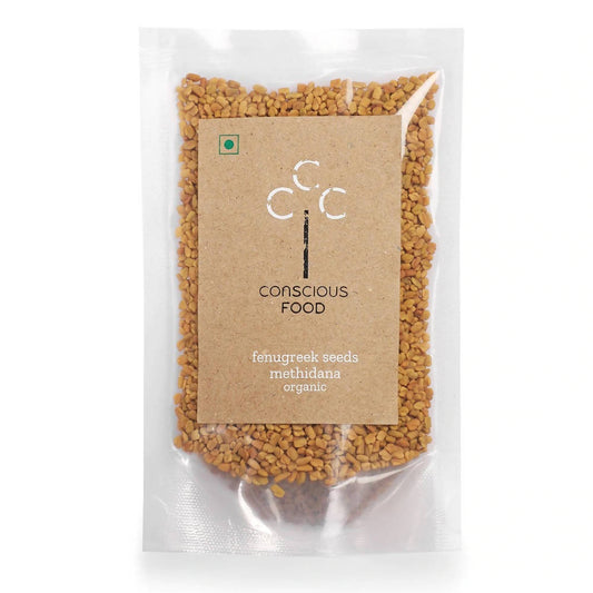 Buy Conscious Food Organic Fenugreek Seeds (Methi) from DrMediCart, Ship from India to USA