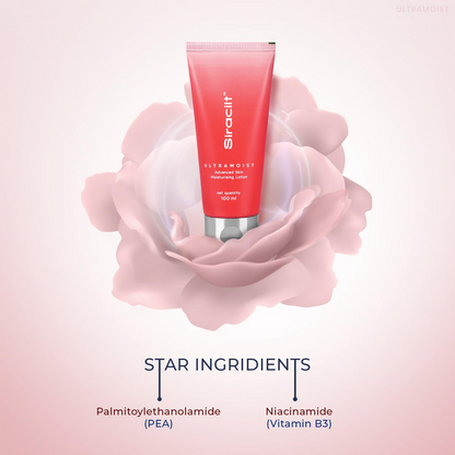 Siracilt-Ultramoist Lotion Advanced Skin Moisturiser With Pea And Niacinamide (Vitamin B3)