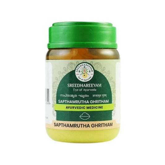 Buy Sreedhareeyam Ayurveda Sapthamrutha Ghritham from DrMediCart, Ship from India to USA