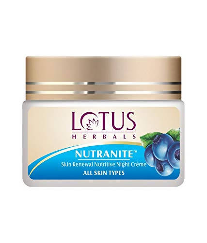 Buy Lotus Herbals Nutranite Skin Renewal Nutritive Night Cream from DrMediCart, Ship from India to USA
