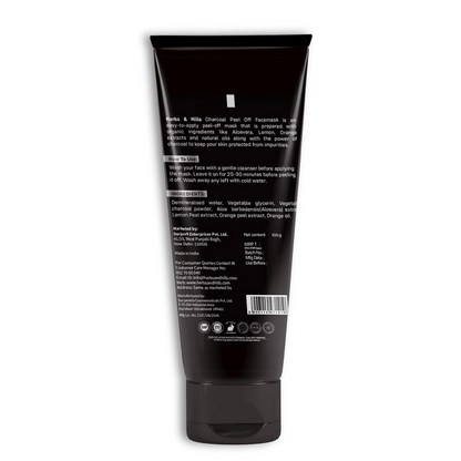 Herbs & Hills Charcoal Peel Off Facemask