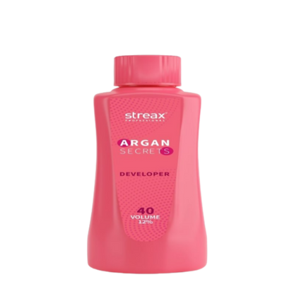 Streax Professional Developer for Argan Secrets Colourant - 40 Volume 12%
