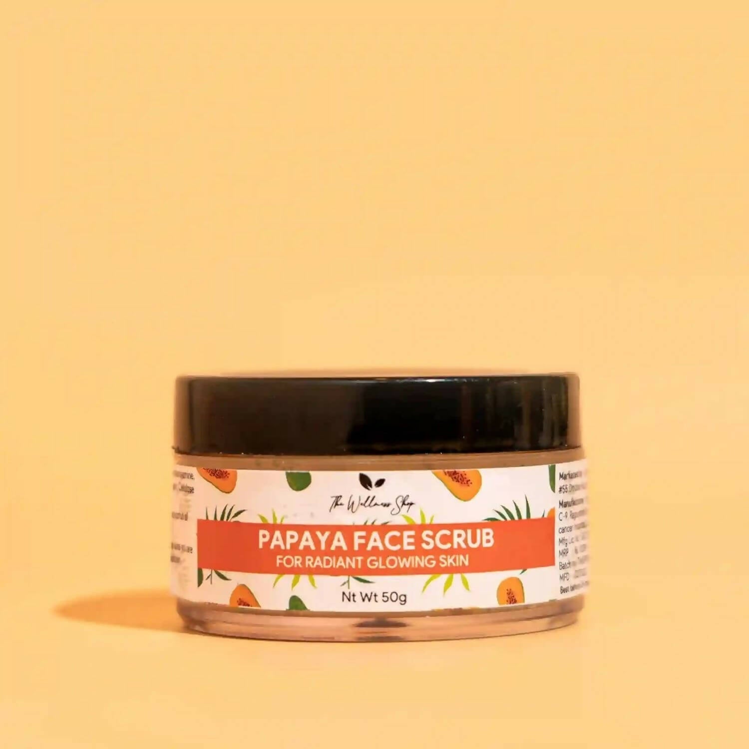 The Wellness Shop Papaya Face Scrub - Drmedicart