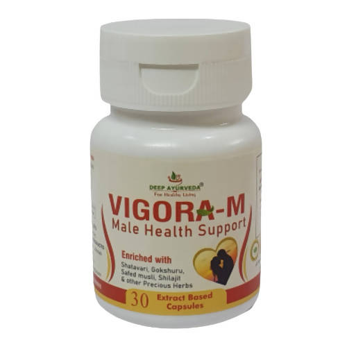 Buy Deep Ayurveda Vigora-M 500mg Veg Capsules from DrMediCart, Ship from India to USA
