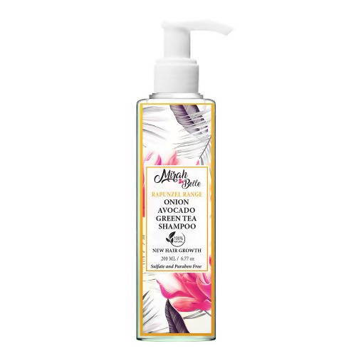 Buy Mirah Belle Onion Avocado Green Tea Shampoo from DrMediCart, Ship from India to USA