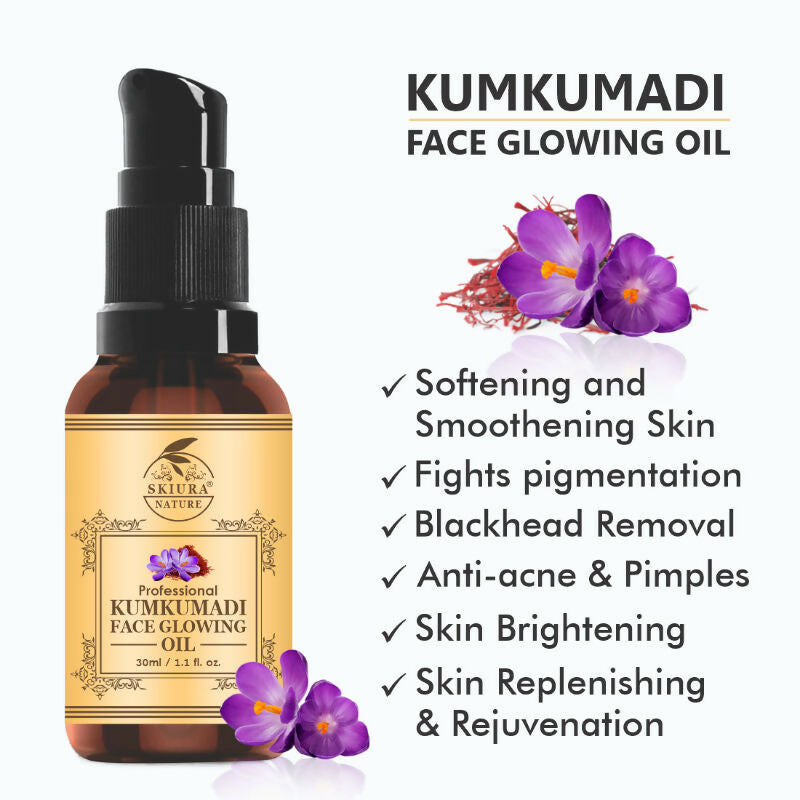 Skiura Nature Kumkumadi Face Glowing Oil