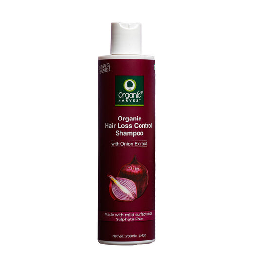 Buy Organic Harvest Organic Hair Loss Control Shampoo With Onion Extract from DrMediCart, Ship from India to USA