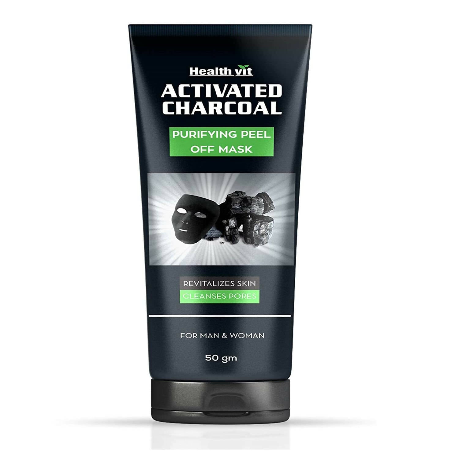 healthvit activated charcoal purifying peel off mask buy in usa
