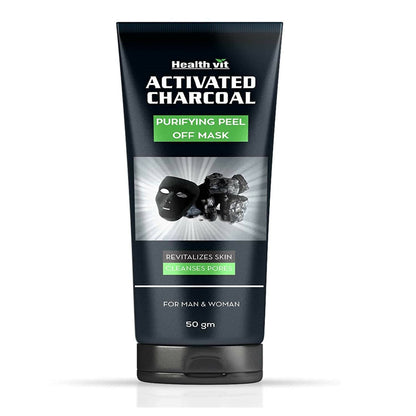 healthvit activated charcoal purifying peel off mask buy in usa