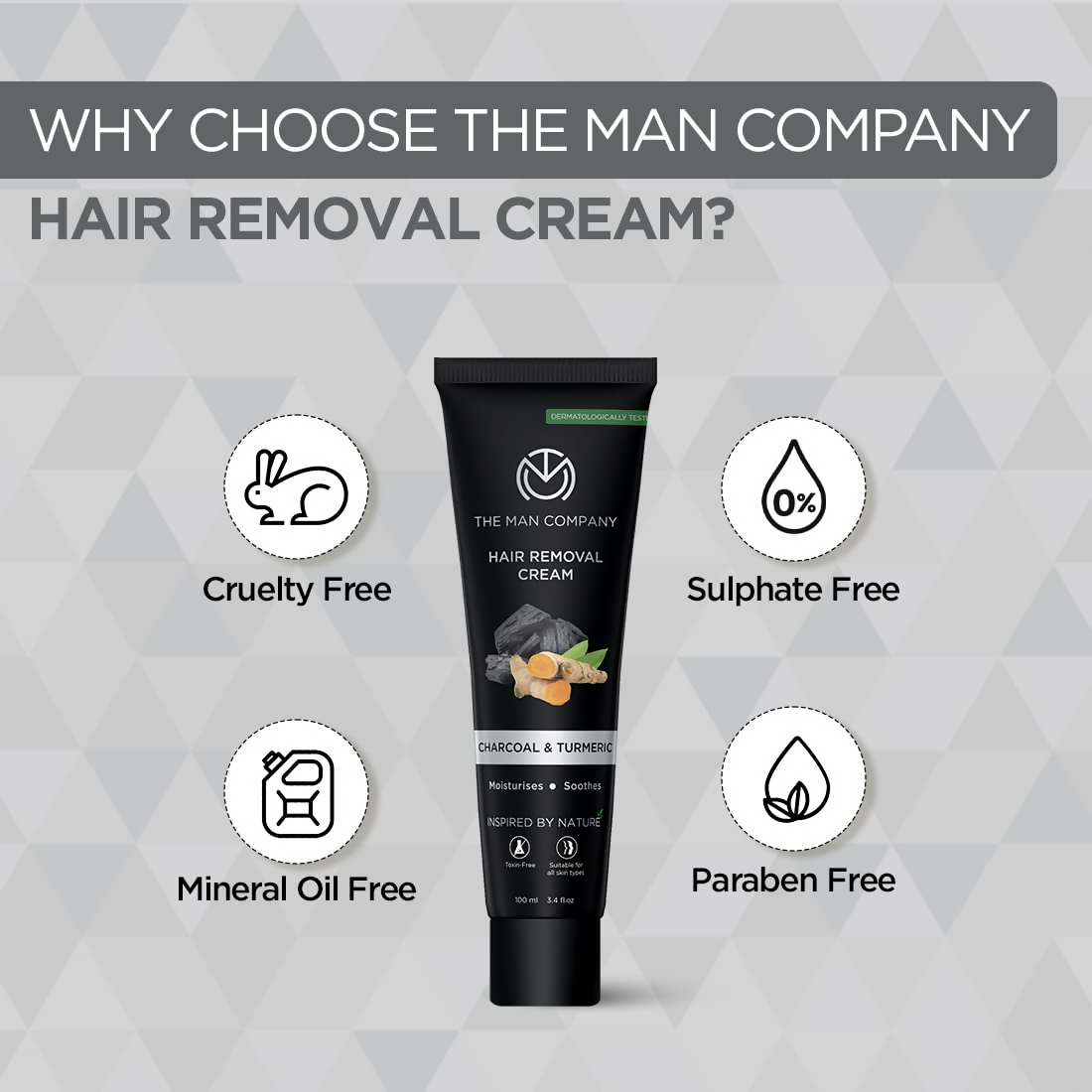 The Man Company Hair Removal Cream For Men