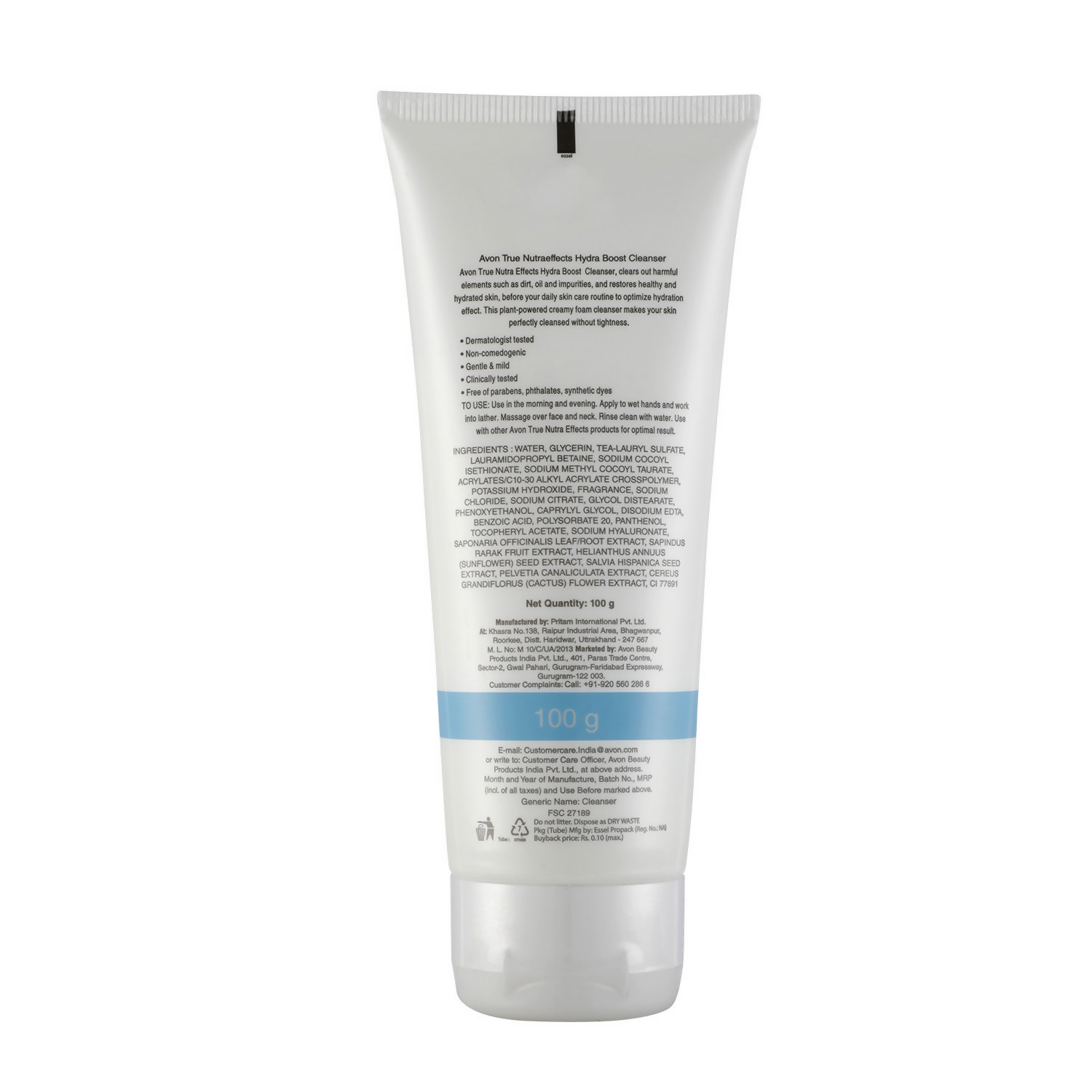 Avon True Nutra-Effect Hydra Boost Cleanser