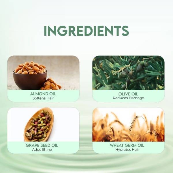 Jovees Hair Serum With Grape Seed & Almond Oil