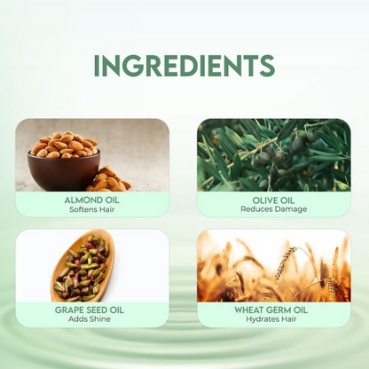 Jovees Hair Serum With Grape Seed & Almond Oil