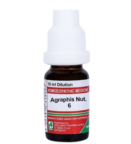 Buy Adel Homeopathy Agraphis Nut Dilution from DrMediCart, Ship from India to USA