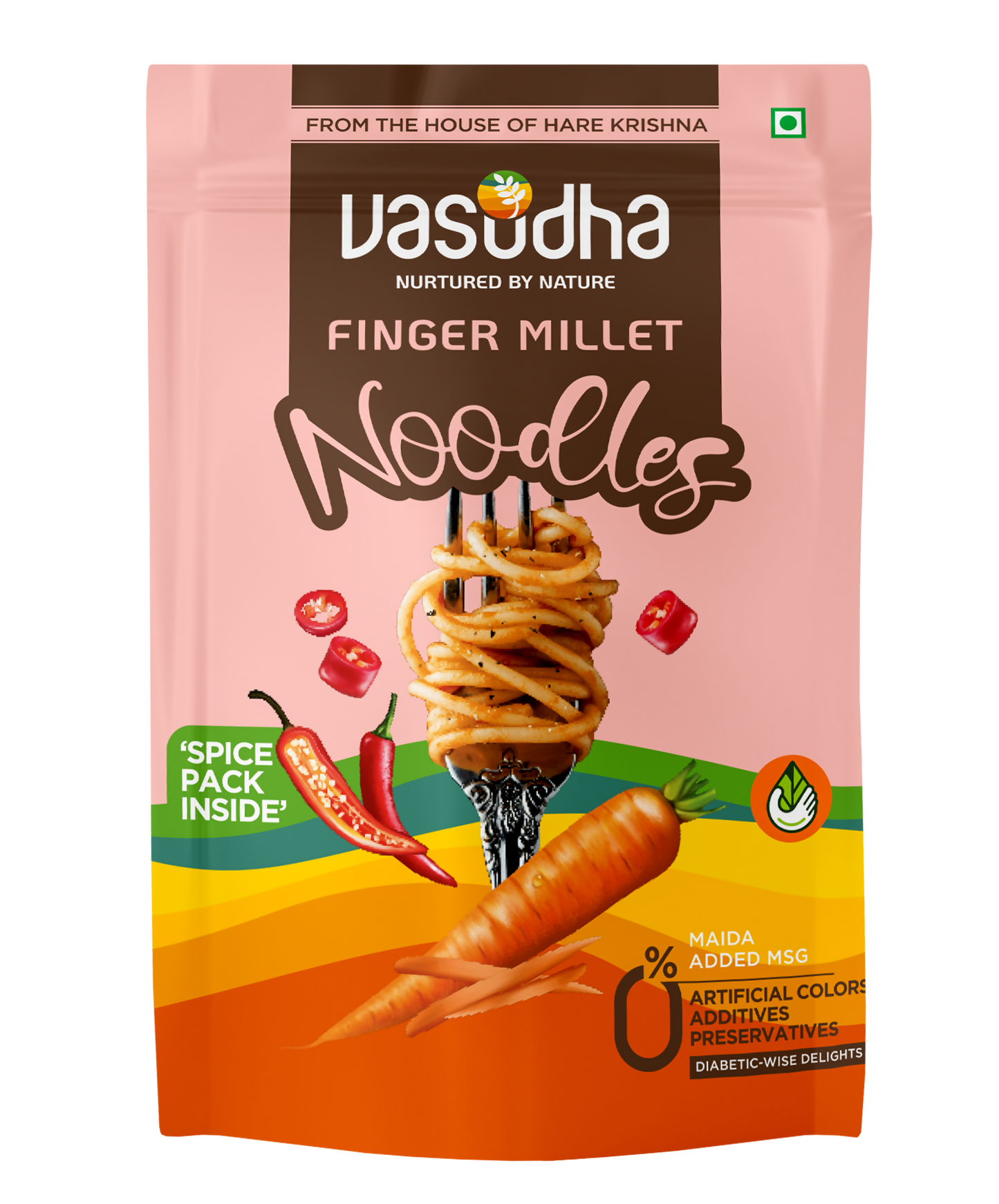 Vasudha Nurtured By Nature Noodles Finger Millet