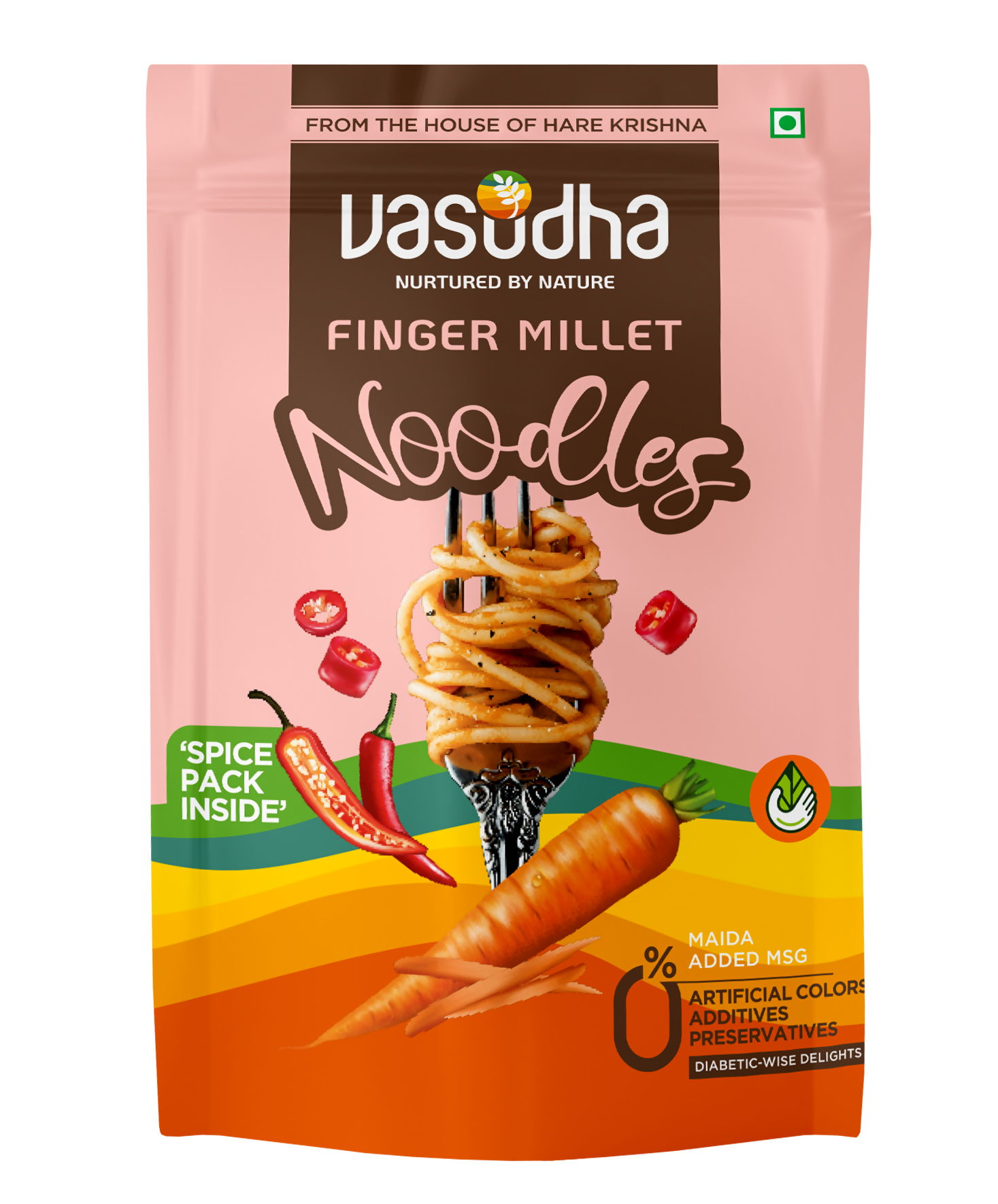 Vasudha Nurtured By Nature Noodles Finger Millet