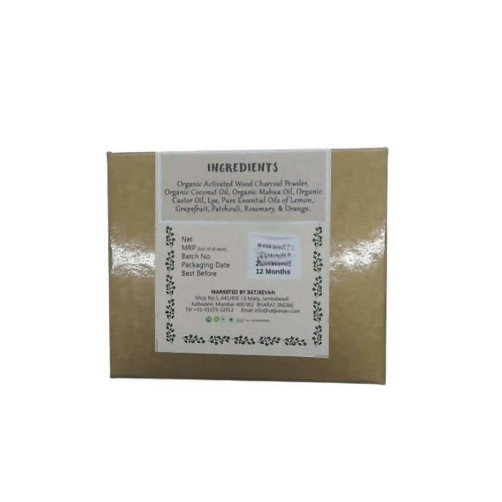 Buy Satjeevan Organic Activated Charcoal Soap from DrMediCart, Ship from India to USA