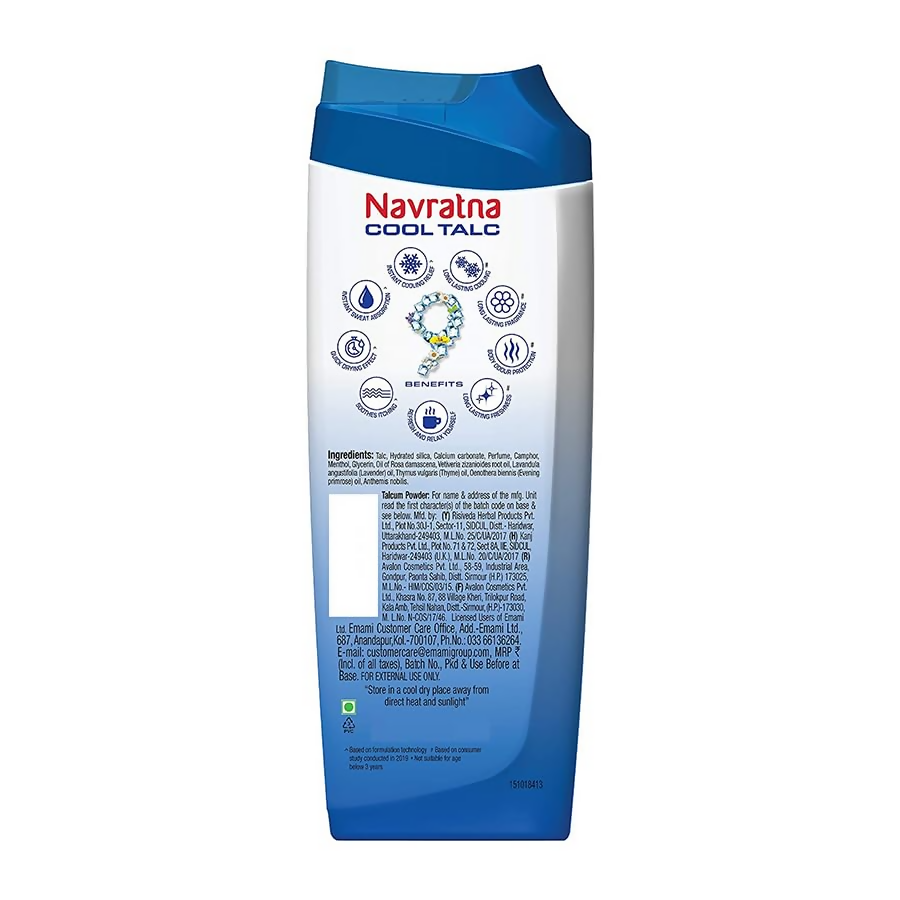 Navratna Cool Mint Fresh Talc