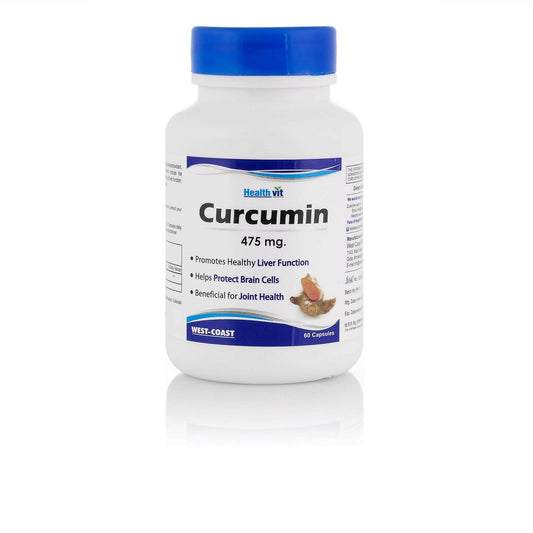 Buy Healthvit Ultra-Pure Curcumin 475mg Capsules from DrMediCart, Ship from India to USA