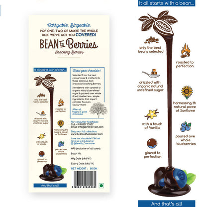 Buy Pink Harvest Bean To Berries Chocolate Coated Blueberries from DrMediCart, Ship from India to USA