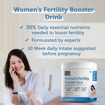 SheNeed Women’s Fertility Booster Drink For Women