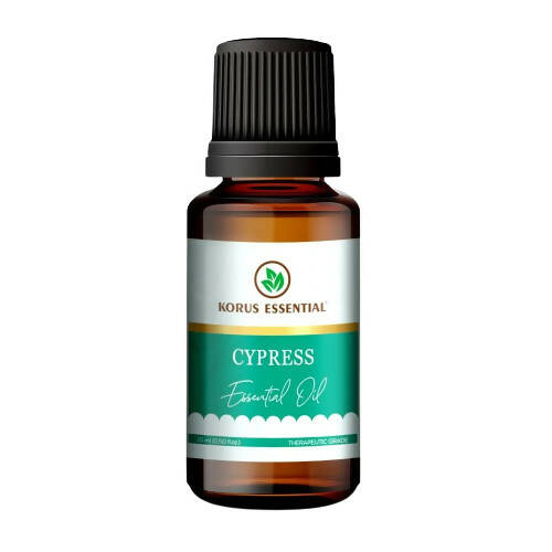 Buy Korus Essential Cypress Essential Oil - Therapeutic Grade from DrMediCart, Ship from India to USA
