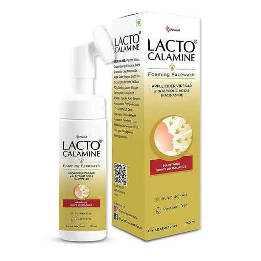 Buy Lacto Calamine Apple Cider Vinegar Foaming Face Wash from DrMediCart, Ship from India to USA