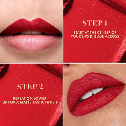 mCaffeine Shades Creamy Matte Kiss Bullet Lipstick Moisturizing Lightweight - Maroon Mimosa