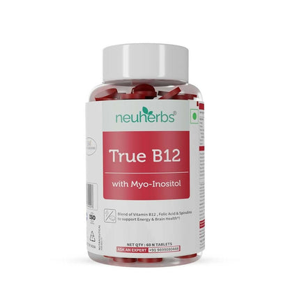 Neuherbs Plant-Based True B12 Tablets