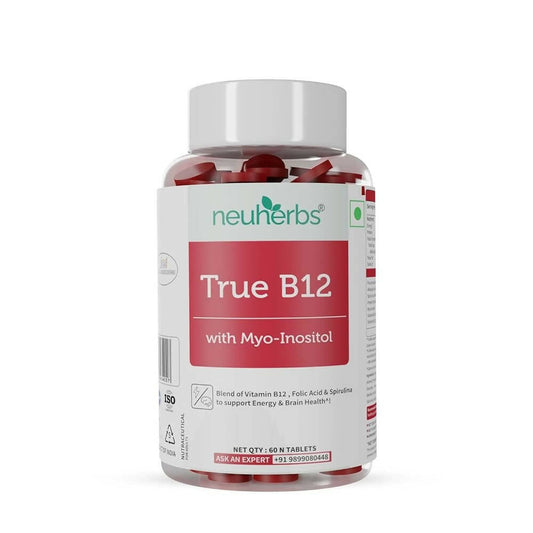 Neuherbs Plant-Based True B12 Tablets
