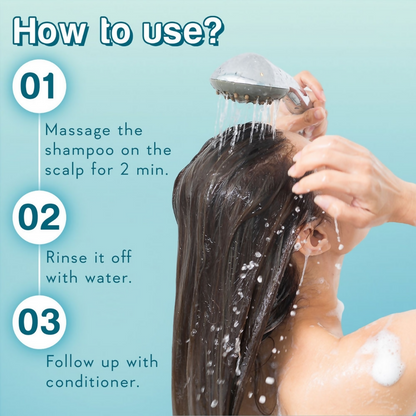 WishCare Aha Bha Anti-Dandruff Shampoo