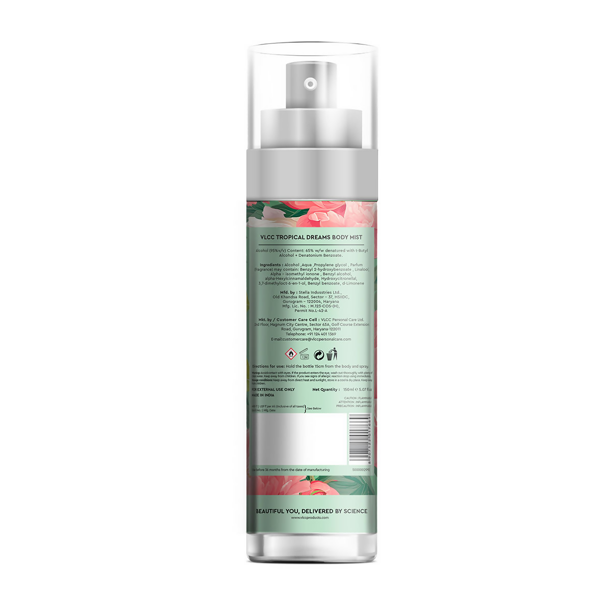 VLCC Body Mist Fragrance - Tropical Dreams
