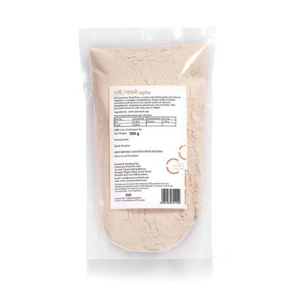 Conscious Food Sprouted Finger Millet Flour (Ragi/Nachni Atta)