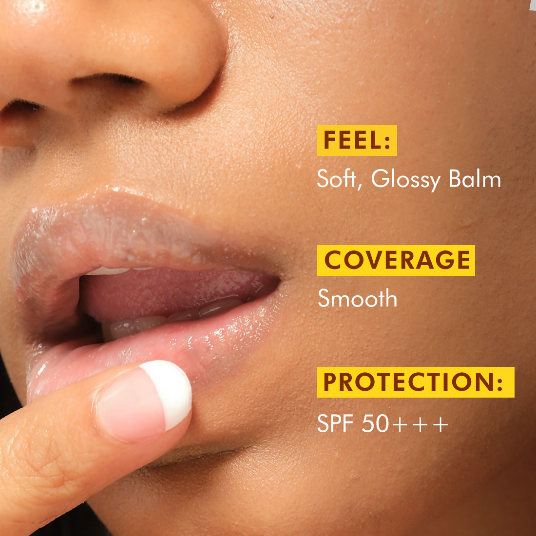 mCaffeine Brightening Treatment Lip Balm SPF 50 With Vitamin C & E