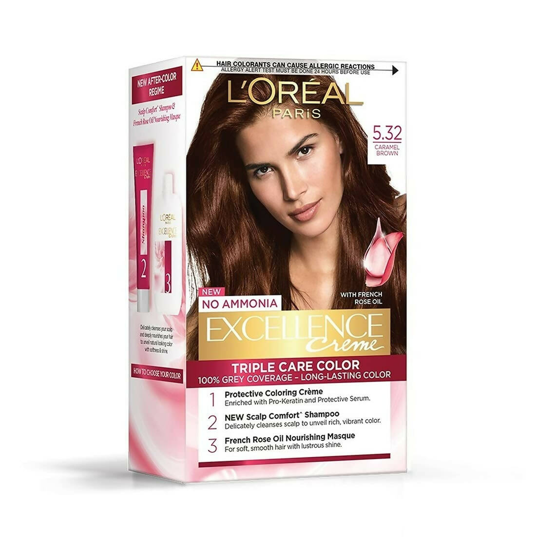 L'Oreal Paris Hair Colour - 5.32 Caramel Brown