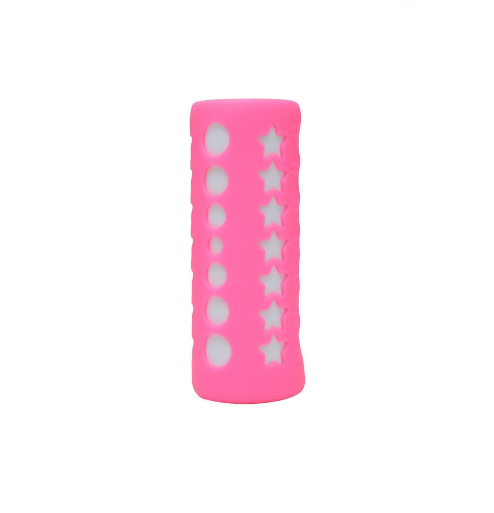 Buy Safe-O-Kid Silicone Baby Feeding Bottle Cover Cum Sleeve for Insulated Protection 250mL- Pink from DrMediCart, Ship from India to USA