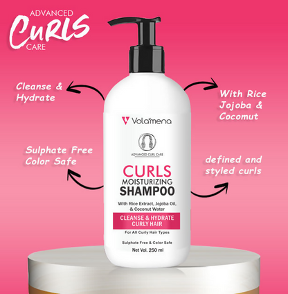 Volamena Curly Hair Moisturizing Shampoo