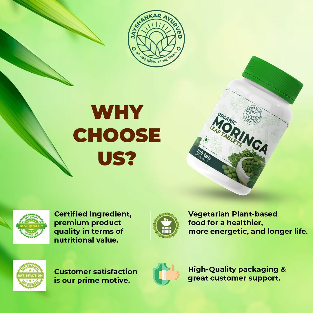 Jayshankar Ayurved Moringa Leaf Tablets