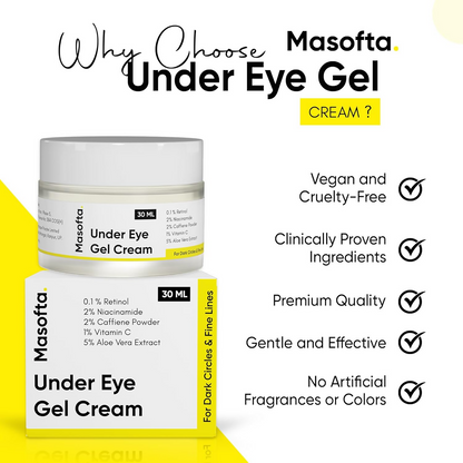 Masofta Under Eye Gel Cream