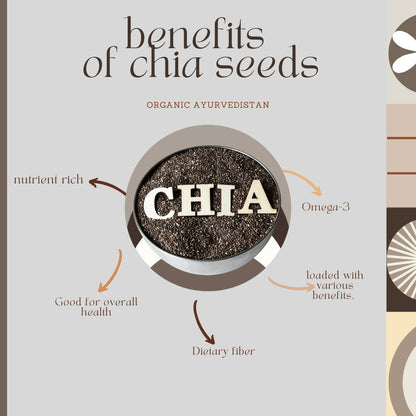 Organic Ayurvedistan Chia Seeds