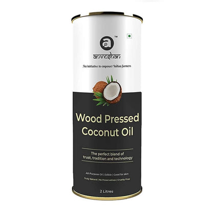 Anveshan Wood Pressed Coconut Oil