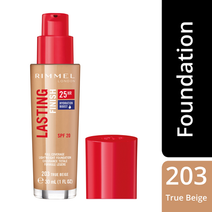 Rimmel London Lasting Finish 25 Hour Foundation SPF 20  - True Beige
