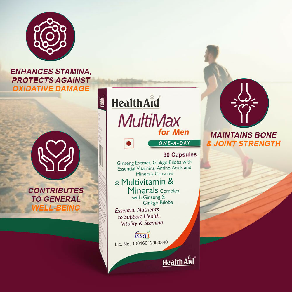 HealthAid MultiMax Softgel Capsules for Men