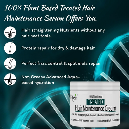 Ktein 100% Plant Based Treated Hair Maintenance Cream Natural