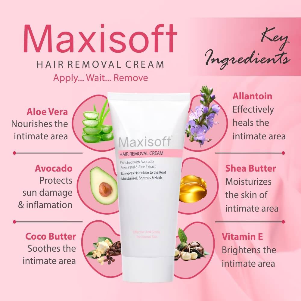 Maxisoft Hair Removal Cream - DrMediCart
