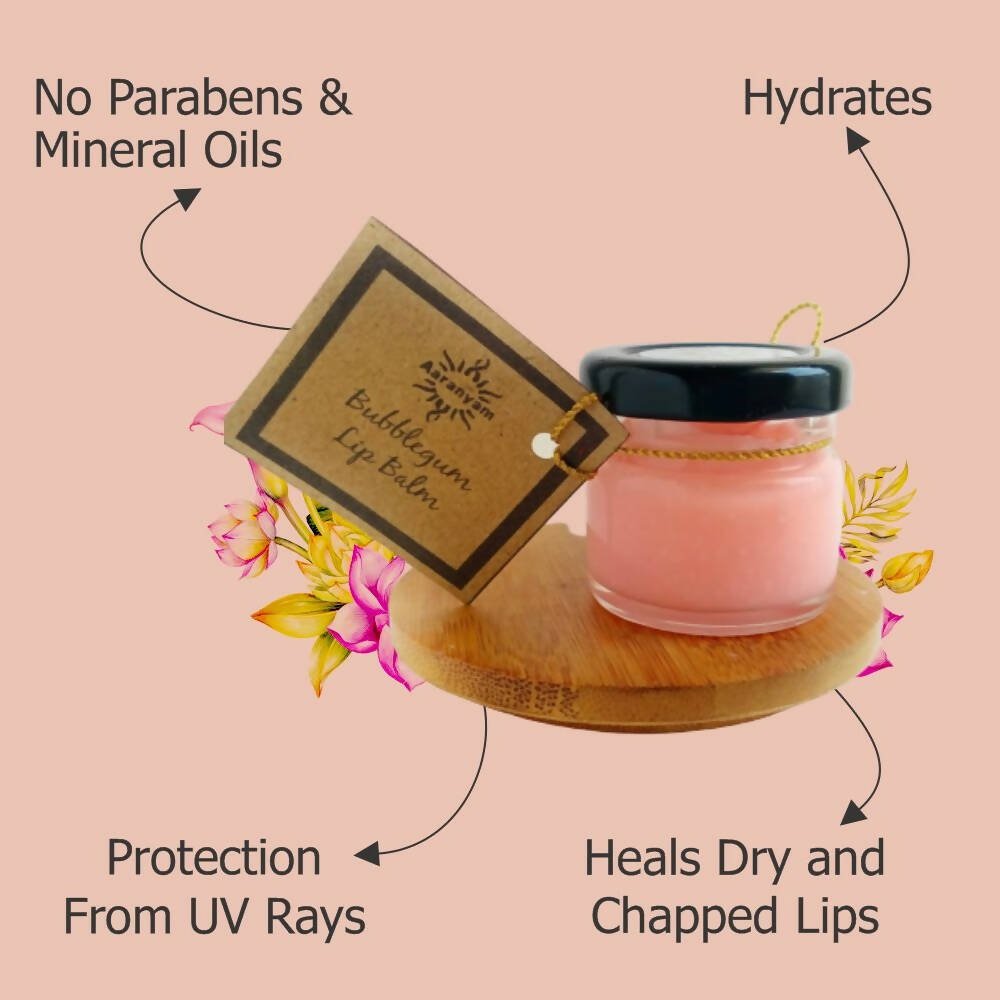 Aaranyam Bubble Gum Lip Balm - DrMediCart