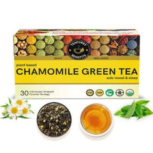 Buy Teacurry Chamomile Green Tea from DrMediCart, Ship from India to USA