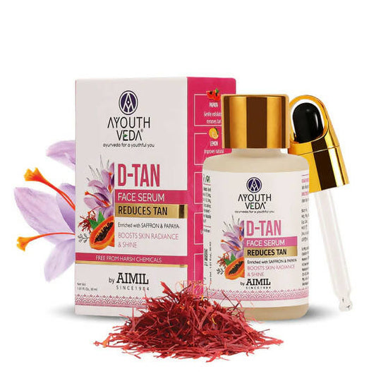 Buy Ayouthveda D-Tan Face Serum from DrMediCart, Ship from India to USA